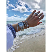 14K Diamond Baguette Bar Bracelet-S24