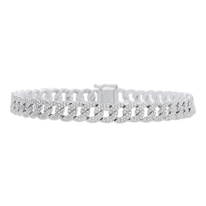 14K Diamond Chain Link Bracelet-S24