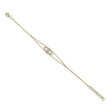 14K Diamond Evil Eye Bracelet-S24