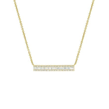 Baguette Bar Necklace-S24