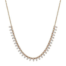 Baguette Drop Necklace-S24