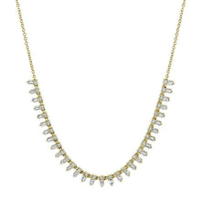 Baguette Drop Necklace-S24