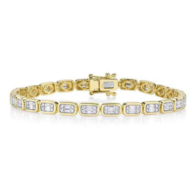 Baguette Tennis Bracelet-S24