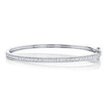 Channel Baguette Bangle Bracelet-S24