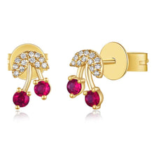 Cherry Studs-S24