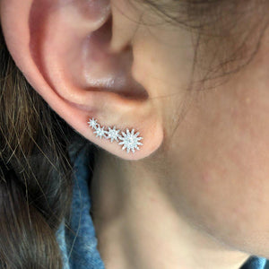 Circle Burst Earrings-S24
