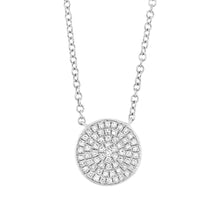 Circle Disc Necklace-S24