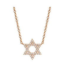 Classic Jewish Star Necklace-S24