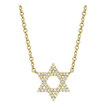 Classic Jewish Star Necklace-S24