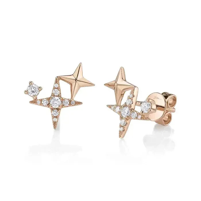 Cluster Star Studs-S24