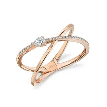 Crossover Pear Ring-S24