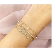 Crown Diamond Bolo Bracelet-S24
