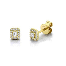 Diamond Baguette Perfect Mini Stud-S24