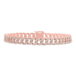 Diamond Chain Link Bracelet-S24