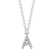 Diamond Initial Necklace-S24