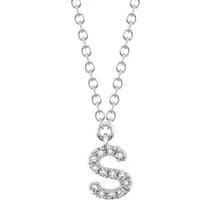 Diamond Initial Necklace-S24