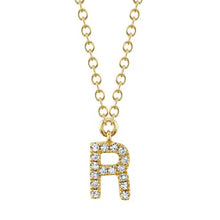 Diamond Initial Necklace-S24