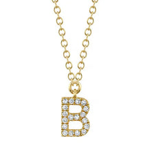 Diamond Initial Necklace-S24