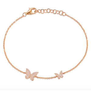 Double Butterfly Bracelet-S24