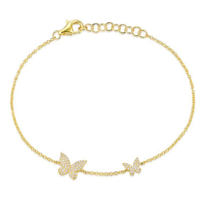 Double Butterfly Bracelet-S24