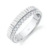 Double Diamond Ribbed Band-S24