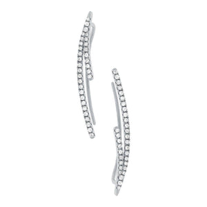 Double Line Ear Crawler Earrings-S24