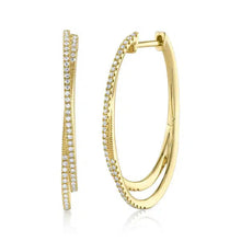 Double Oval Hoops-S24