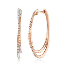 Double Oval Hoops-S24