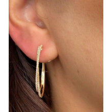 Double Oval Hoops-S24