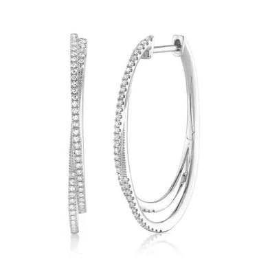 Double Oval Hoops-S24