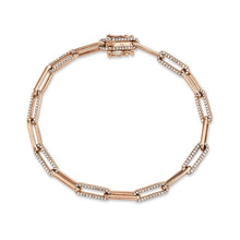 Elongated Chain Link Bracelet-S24