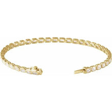 Emerald Lab Tennis Bracelet-S24