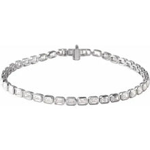 Emerald Lab Tennis Bracelet-S24