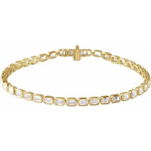 Emerald Lab Tennis Bracelet-S24
