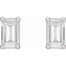 Emeraldl Lab Diamond Studs-S24