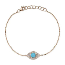 Evil Eye Diamond Bracelet-S24
