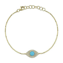 Evil Eye Diamond Bracelet-S24