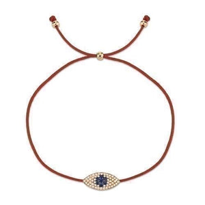 Evil Eye Red Cord Bracelet-S24