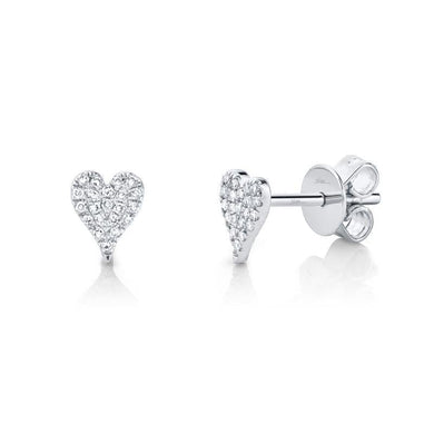 Extra Small Plus Heart Earrings-S24