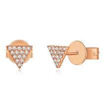 Extra Small Triangles Studs-S24