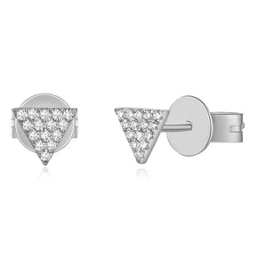 Extra Small Triangles Studs-S24