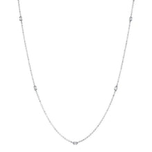 Faceted Ball Diamond Yard Necklace-S24