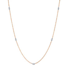 Faceted Ball Diamond Yard Necklace-S24