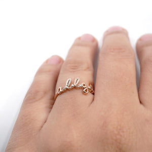 Family Initial Ring-S24