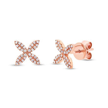 Flower Stud Earrings-S24
