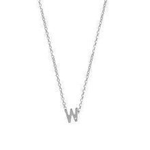 Gold and Diamond Mini Letter Necklace-S24