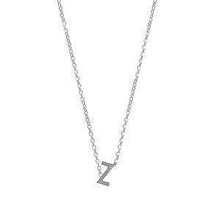 Gold and Diamond Mini Letter Necklace-S24