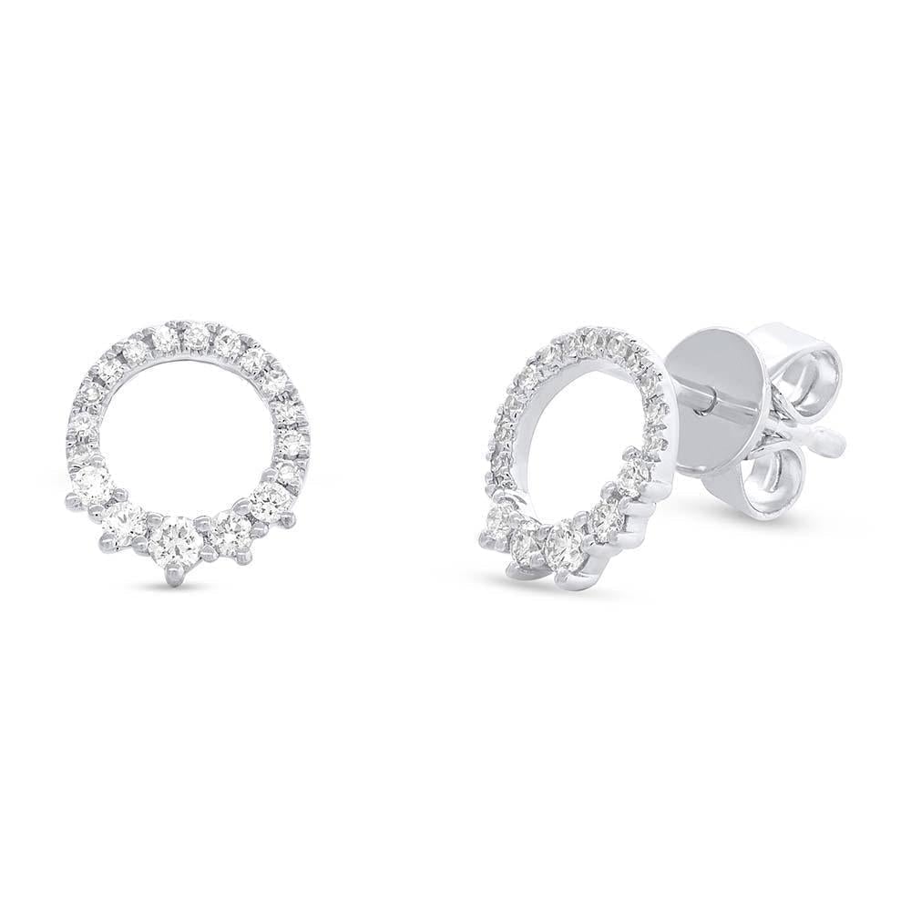 Graduated Circle Earrings-S24
