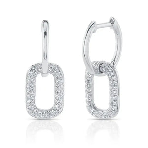 Hoop Linked Earrings