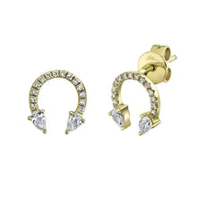 Large Horseshoe Earrings-S24